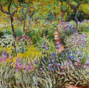 尅勞德 莫奈 The Iris Garden at Giverny